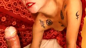 Skinny milf's first anal casting creampie in her tight asshole she loved it