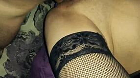 hey, this sexy mature's taking amateur anal casting like a pro