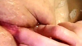 Intense Bath Fingering Leads to Explosive Solo Orgasm Peaks!