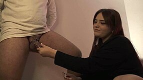 mistress teases fidelity belt with vibrator and dirty talk