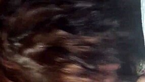 Curvy BBW Kneels for Thick Cock Deepthroat Blowjob