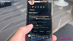 alexis james takes full hardcore anal creampie pounding