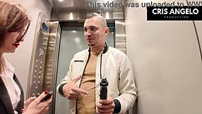 Blackout Spain: Stuck in Elevator, She Fucks Married Neighbor Hard Part 02