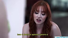 Redhead Ninfeta Begs Stepdad For Hardcore Pounding Creampie