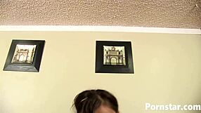 Teen Babysitter Ariel Rose Shaved Pussy Fingered Hard Before Blowjob And Facial