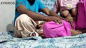 wanna see big boobs indian bhabhi bent over doggystyle on dewar's big black cock?