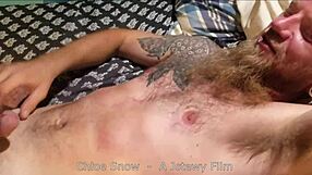 Chloe Licks Ass and Gets Bound for Cumshot with Husbands Friend