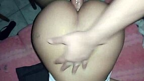 Safada's Huge Ass Takes Massive Black Cock Deep in Brutal Anal Pounding