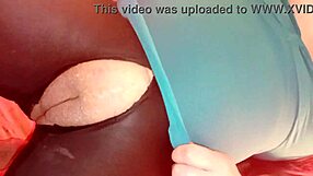 wife waits in ripped leggings reeking of street whores ready for rough fuck