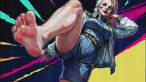 vaporfeet chill ai generated hmv foot fetish music video