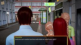 My big tits redhead game drives family wild with lust