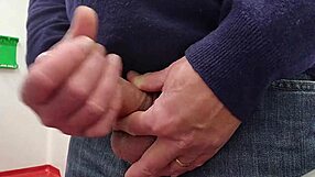 sudden urge hits me i jerk off right in the hospital