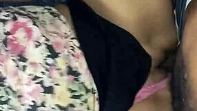 little cousin sneaks in for secret pounding behind husband's back