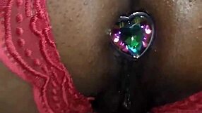 bbw latina moans and cums hard from deep anal assfucking and pussy play