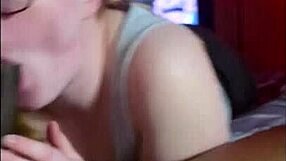 does big booty ginger with glasses and tits tame jungle bunny's huge bbc in forest ride?