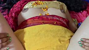 newlywed indian wife whispers dirty hindi secrets while hubby licks her fresh pussy