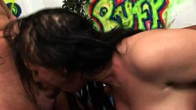 Kerry Louise's milf pussy rides coach's monster cock post-workout ring fuck