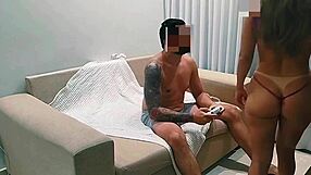 My Tanned Sister-in-Law's Huge Pussy Gets Torn Open