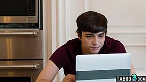 Naughty milf stepmom penny barber craves stepsons monster cock deepthroat