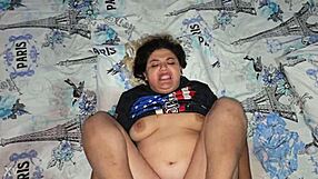 Boldly devouring blonde whore's tight asshole