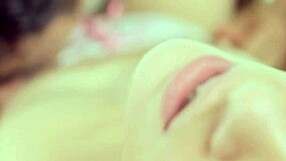 lustful small titted teen rides hard pussy fucked with rabbit toy!