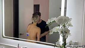 Hot All Natural Blonde Cas Summer Rides Luke Cooper's Huge Cock in Homemade Rough Fuck