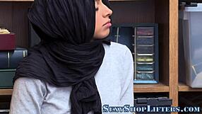 muslim teen caught and facialed hard by dominating cop