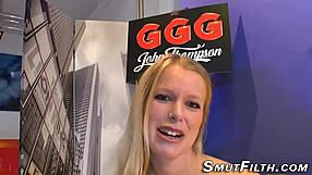 german babe gets facialized after brutal dp and interracial blowbang overload