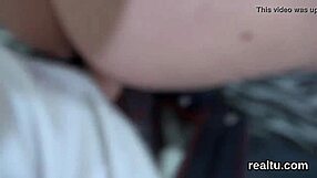 Seduced Czech girl in hypermarket POV