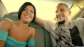 hey brunette, suck that cock in the car then ride it in your tight teen pussy?