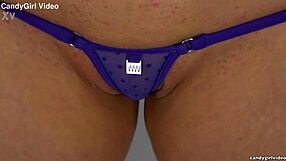 Anabelle pync fingers tight pussy close-up then rides dildo hard in hd solo