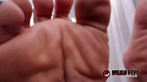 Stepmom Terra Mizu Rips Lingerie Demands Feet Worship Heels Tease