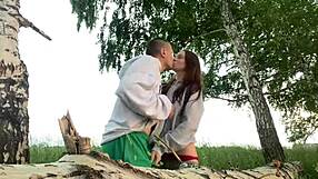 so there i was fucking my best friend's hot girlfriend hard in the forest while he set up the tent and bonfire