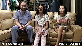 Doctor Tampa gives Angel mandatory Hitachi orgasm