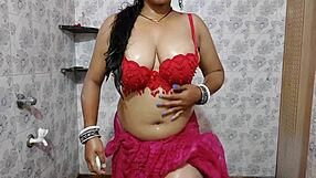 indian bhabhi gets hardcore pounding in bathroom