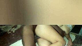 little cousin sneaks in for secret pounding behind husband's back