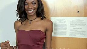 black amateur teen fucked hard on multi-angle casting