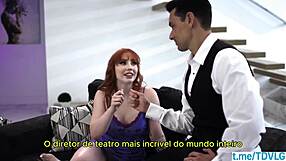 Redhead Ninfeta Begs Stepdad For Hardcore Pounding Creampie