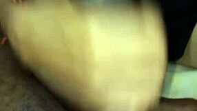 little cousin sneaks in for secret pounding behind husband's back