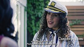 Hogtied Submissive Liv Revamped Craves Avery Black's Dominant Pussy Lick