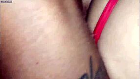 milf's juicy swollen pussy gets licked then gaped by monster cock at night