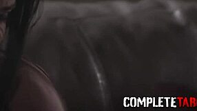 Pussy Licked Teen Fucked Hard by Monster Cock Group!