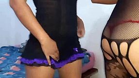 horny teen slut fucks old bbc bartender till cum floods pussy!