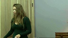 Girlfriend seduced by milf's tongue licks scissoring bliss