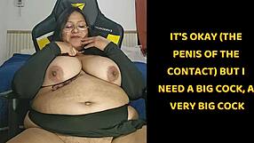 Cheating fat wife hunts monster cocks stuffing her big tits belly in hardcore action