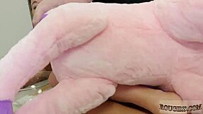 Think this tight teen can take a rough ass pounding while bound and dominated?