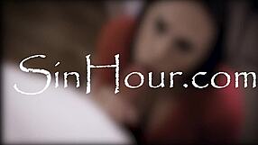 horny stepdaughter squirts messy sticky all over stepdad house