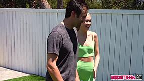 delilah day with big tits and ass dribbles cum after deepthroat and doggystyle