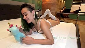 She spots my platforms and fucks me hard