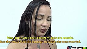 Mom's big ass bent over for stepdad's rough anal pounding!